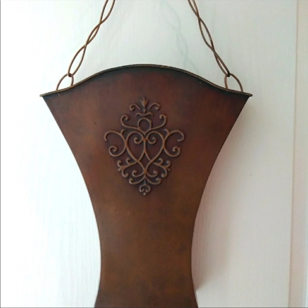 SL@H FLOWER MARKET DOOR BUCKET VINTAGE HANGING BASKET - Picture 3 of 12